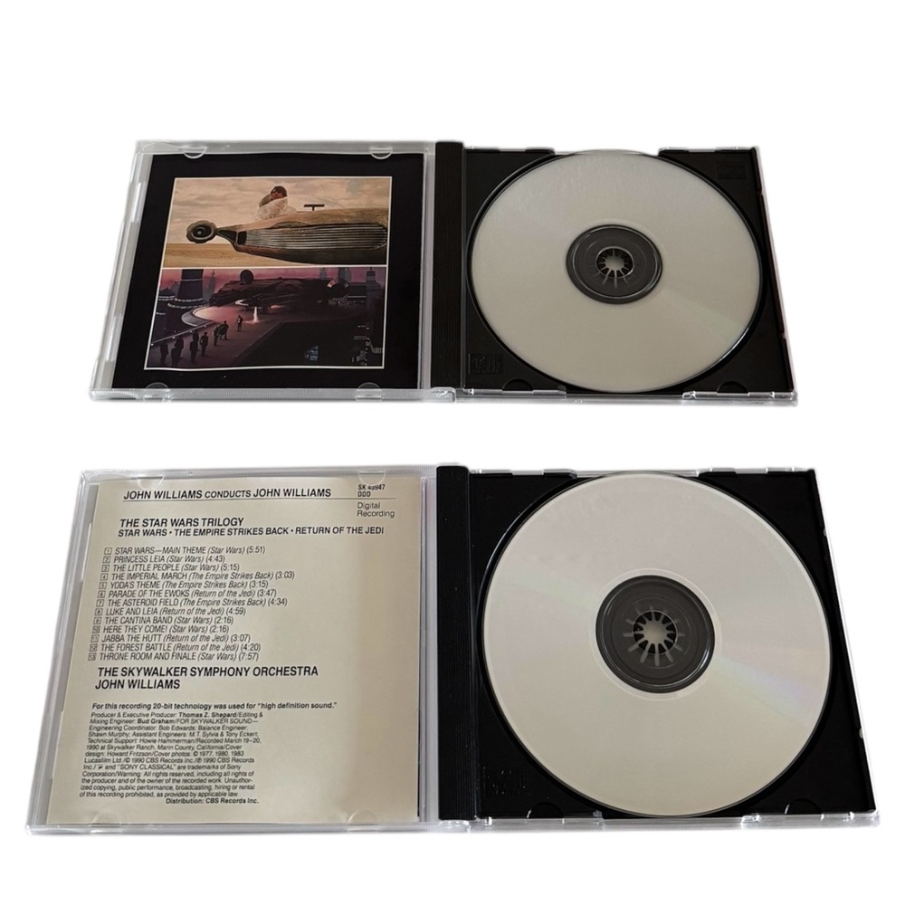🛍️SALE🛍️ Star Wars Soundtrack Musics by John Williams (Set of 5 Audio CD) - Picture 10 of 11